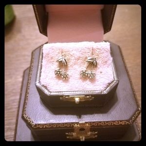 Juicy couture dangle cherry earrings
